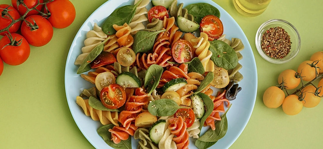 Colorful Bowl: A Fresh Mix of Garden Goodness