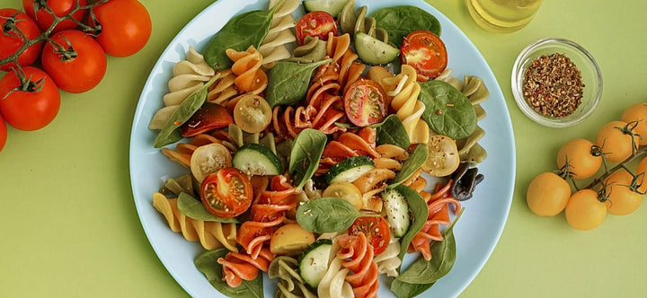 Colorful Bowl: A Fresh Mix of Garden Goodness