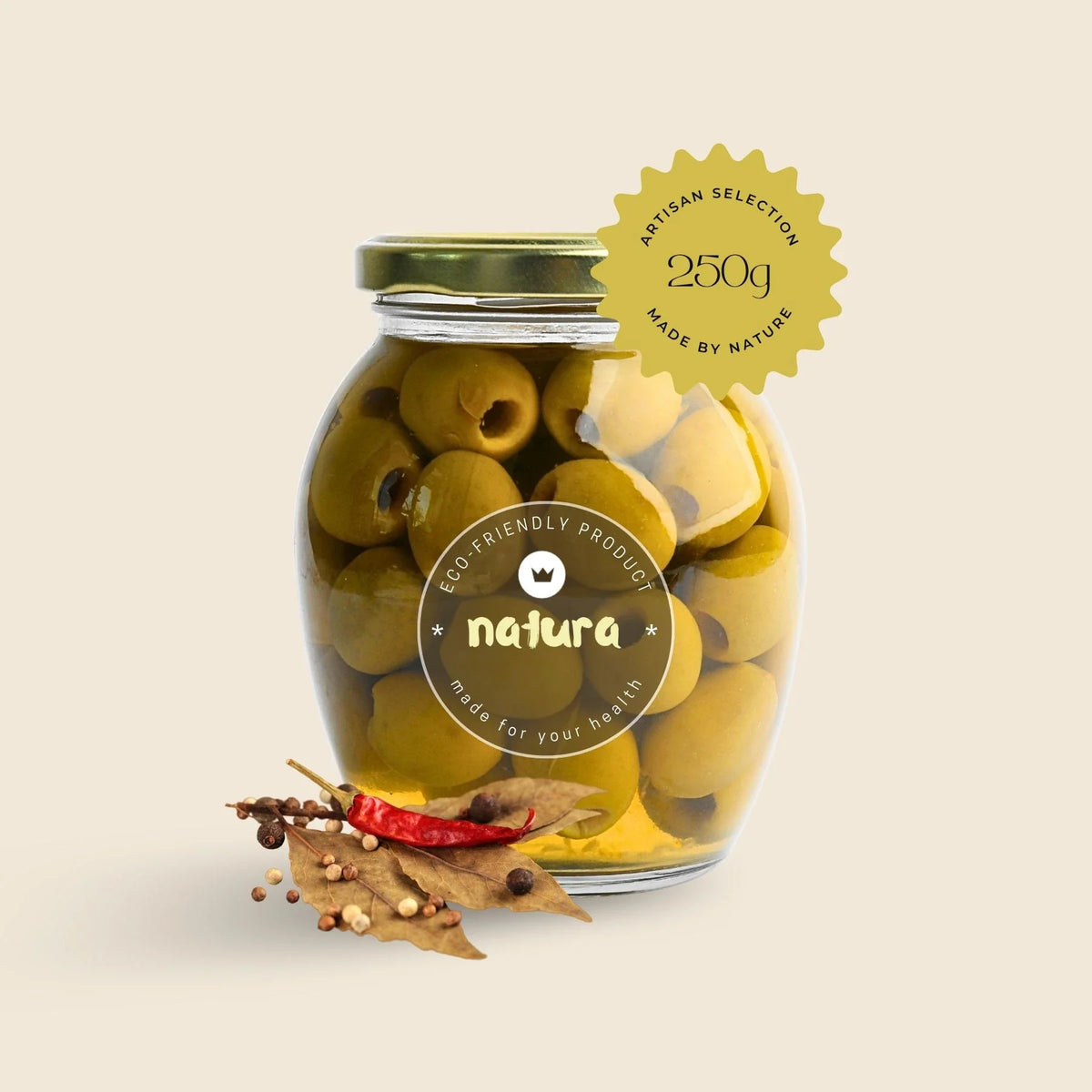 Golden Green Olives